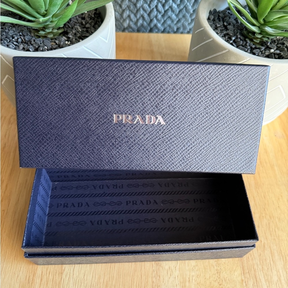 Prada Textured Black Box